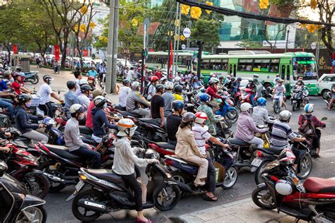 Saigon Streets: Motorbikes and Street Food in Vietnam